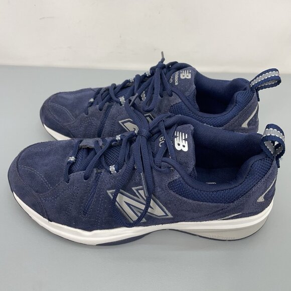 New Balance 608 v5 Sneakers Shoes Training Running Suede Leather Blue Mens 6.5 - Picture 7 of 15